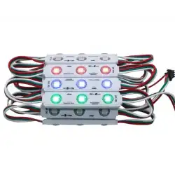 12 V 1,5 Watt  Argb 5050 Pixel Cob Led Modül IP65 20 Adet Modül