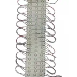 12 Volt 1.2 Watt 3 Lensli Beyaz 2835 SMD Led Modül IP65 20 Adet Modül