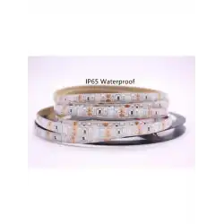 12 Volt 120 Ledli 2835 SMD UV Silikonlu Dış Mekan 5 Metre Şerit Led