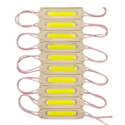 10 Adet 12 Volt 2 Watt Beyaz Cob Led Modül IP65