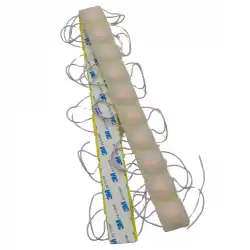 12 Volt 2 Watt Yeni Model Amber Sarı Cob Led Modül IP65 10 Adet Modül