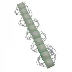 12 Volt 2 Watt Yeni Model Yeşil Cob Led Modül IP65 10 Adet Modül