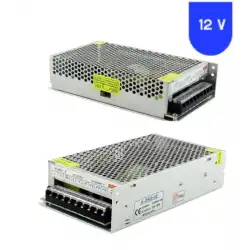 12 Volt 20 Amper Kalın Geniş Metal Kasa Trafo