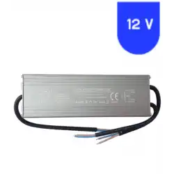 12 Volt 25 Amper Dış Mekan Metal Kasa Trafo IP67