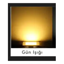 2835 SMD 120 Ledli 3000K Günışığı Sabit Akım Avize Şerit Ledi 8mm 5 Metre