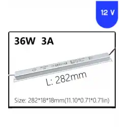 12 Volt 3 Amper Kalem Ultra İnce Metal Kasa Trafo