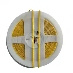 12 Volt 3 mm 400 Ledli Esnek Cob Şerit 6500 K Beyaz İç Mekan 5 Metre