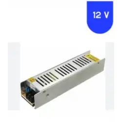 12 Volt 5 Amper Slim Metal Kasa Trafo