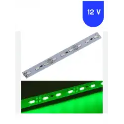 12 Volt 5630 Ledli Yeşil Işık 72 Ledli Alüminyum Çubuk Bar 1 Metre