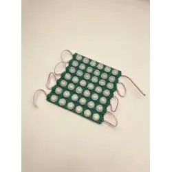 12 Volt 6 Watt 6 Lensli Yeşil 3030 SMD Led Modül IP65 10 Adet Modül