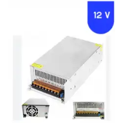 12 Volt 60 Amper Kalın Geniş Metal Kasa Trafo