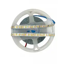 12 Volt 8 mm 2835 SMD Amber İç Mekan 120 Ledli 5 Metre Şerit Led