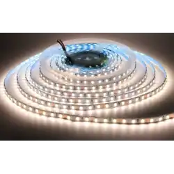 12 Volt 8 mm 4040 SMD 4000 K Naturel Beyaz İç Mekan 60 Ledli 5 Metre Şerit Led