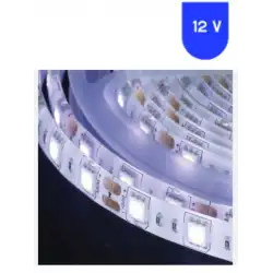 12 Volt 8 mm 4040 SMD 6500 K Beyaz Dış Mekan 60 Ledli 5 Metre Şerit Led