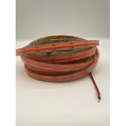 12 Volt 8 mm 480 Ledli Esnek Cob Şerit Kırmızı Dış Mekan IP68 5 Metre