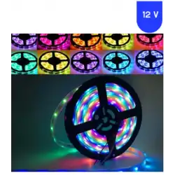 12 Volt ARGB Pixel Magic Kayar 60 Led IP 68 Dış Mekan 5 Metre