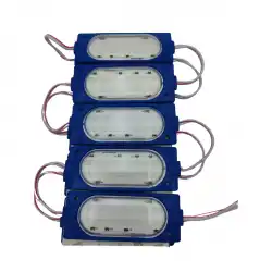 12 Volt Cob Ledli Animasyonlu Mavi Çakar Modül 5 Adet