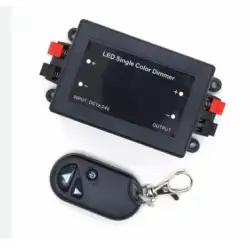 12A Tek Renk 3Tuş Kumanda RF Dimmer 12-24V