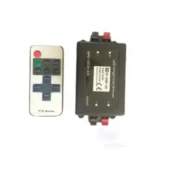 12A Tek Renk Kumandalı RF Dimmer 11 Tuşlu 12-24V