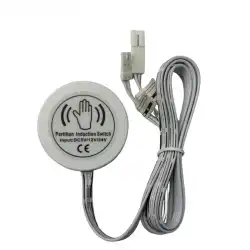 5V - 12V - 24V 5A Dokunmatik Touch Beyaz Ahşap Yüzey Mobilya Sensörü