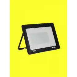 150 Watt Siyah Slim Kasa Sarı Amber Işık IP65 Led Projektör