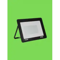 150 Watt Siyah Slim Kasa Yeşil Işık IP65 Led Projektör