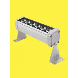 17 cm 6 Watt Sarı Amber Işık Wallwasher Duvar Boyama IP65