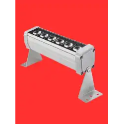 17 cm 6 Watt Kırmızı Işık Wallwasher Duvar Boyama IP65