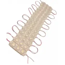 20 Adet 12 Volt 3 Watt 3 Lensli 3000K Günışığı 3030 SMD Led Modül IP65