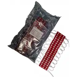 200 Adet 12 Volt 1.2 Watt 3 Lensli Kırmızı Led Modül IP65 1 Paket