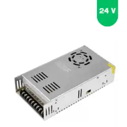 24 Volt 21 Amper Kalın Metal Kasa Fanlı Trafo