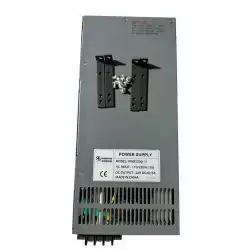 24 Volt 62.5 Amper 1500 W Kalın Metal Kasa Fanlı Trafo