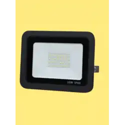 30 Watt Siyah Slim Kasa 3000K Günışığı IP65 Led Projektör