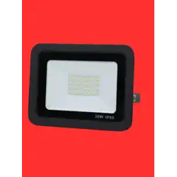 30 Watt Siyah Slim Kasa Kırmızı Işık IP65 Led Projektör