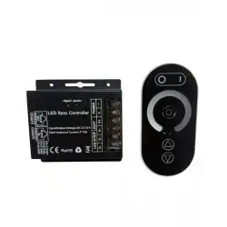 36A Müzikli Sese Duyarlı Tek Renk Dokunmatik Kumandalı RF Dimmer 12-24V