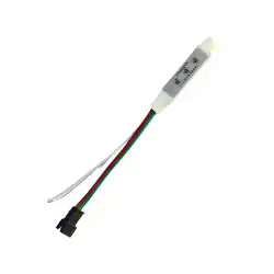 5-24V Mini Tek Renk Yürüyen Pixel Şerit Led Su Akan Anahtarlı Kontrol Devresi WS2811