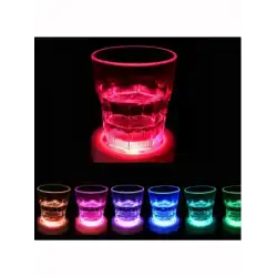 5 Adet Led Işıklı Bardak ve Şişe Altlığı RGB
