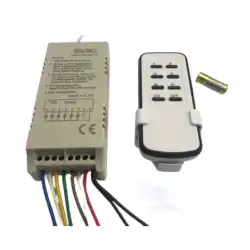 6 Kanallı Avize Kumandası 220 Volt