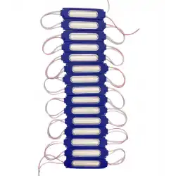 20 Adet 24 volt 2 Watt Mavi Cob Led Modül IP65