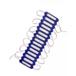 20 Adet 12 Volt 2 Watt Mavi Cob Led Modül IP65