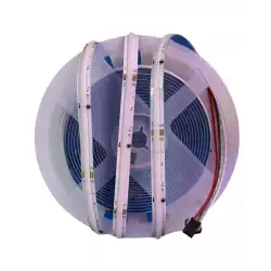 5 Metre 24 Volt 12 mm 420 Ledli Esnek Cob Pixel Magic Kayar Şerit Led İç Mekan