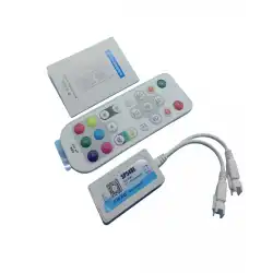 5V -24V SP548E Sese ve Müziğe Duyarlı RGB Pixel Led Kontrol Cihazı APP Kontrol ve RF Kumandalı