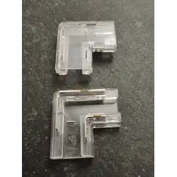 8 mm Smd ve Cob Şerit LED Birleştirme Aparatı L Köşe Lehimsiz Konnektör 10 Adet