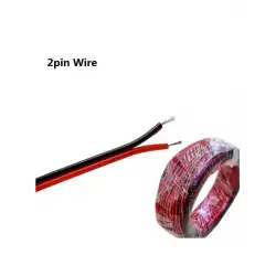 Tek Renk Şerit Led İçin Uzatma Kablosu 2 Pin 100 Metre