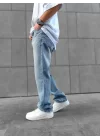 Relax Fit Baggy Açık Mavi Kot Pantolon