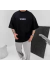 Vetements Siyah Extra Oversize Tshirt