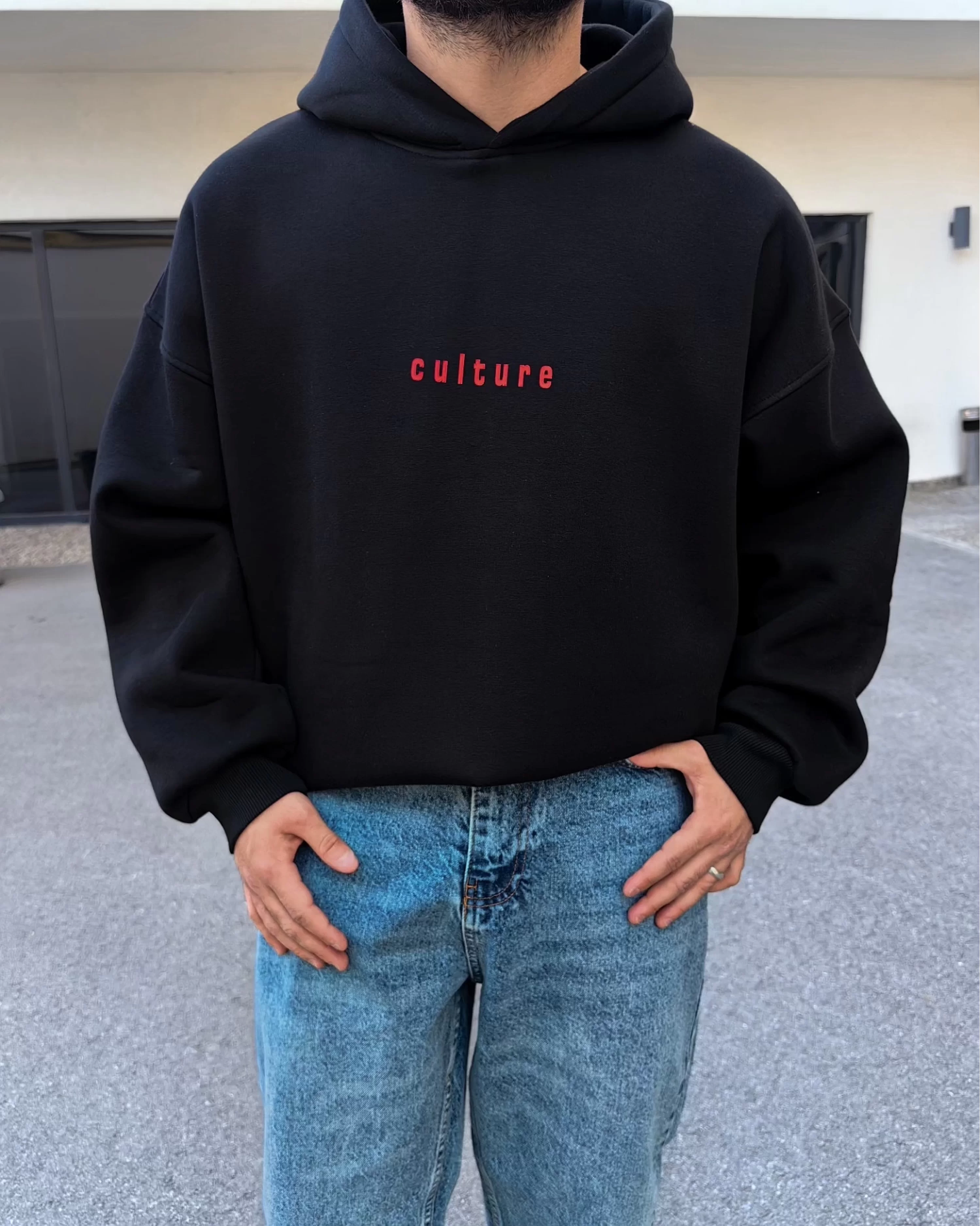 Siyah Culture Extra Oversize Hoodie