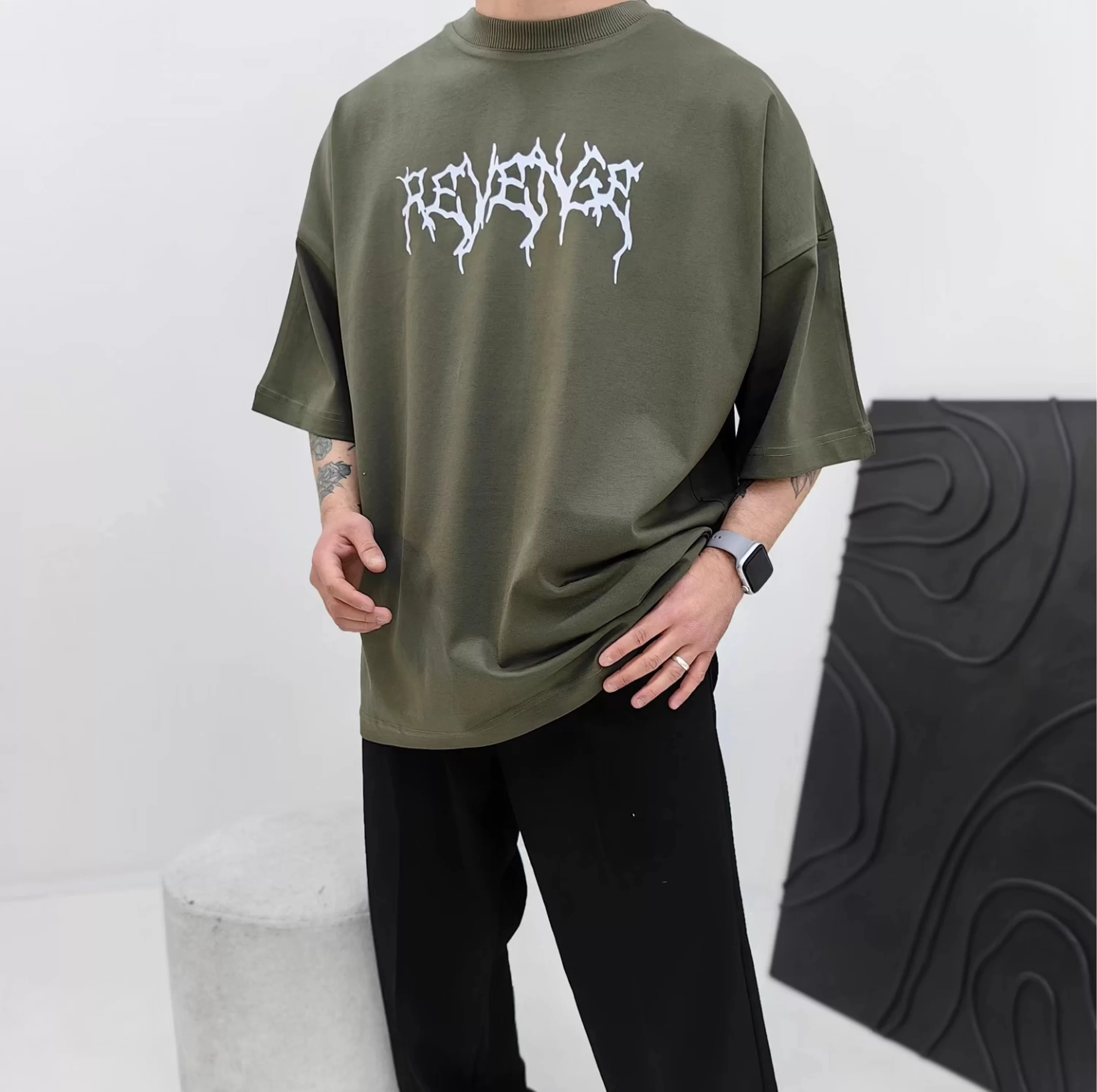 Revenge Haki Extra Oversize Tshirt