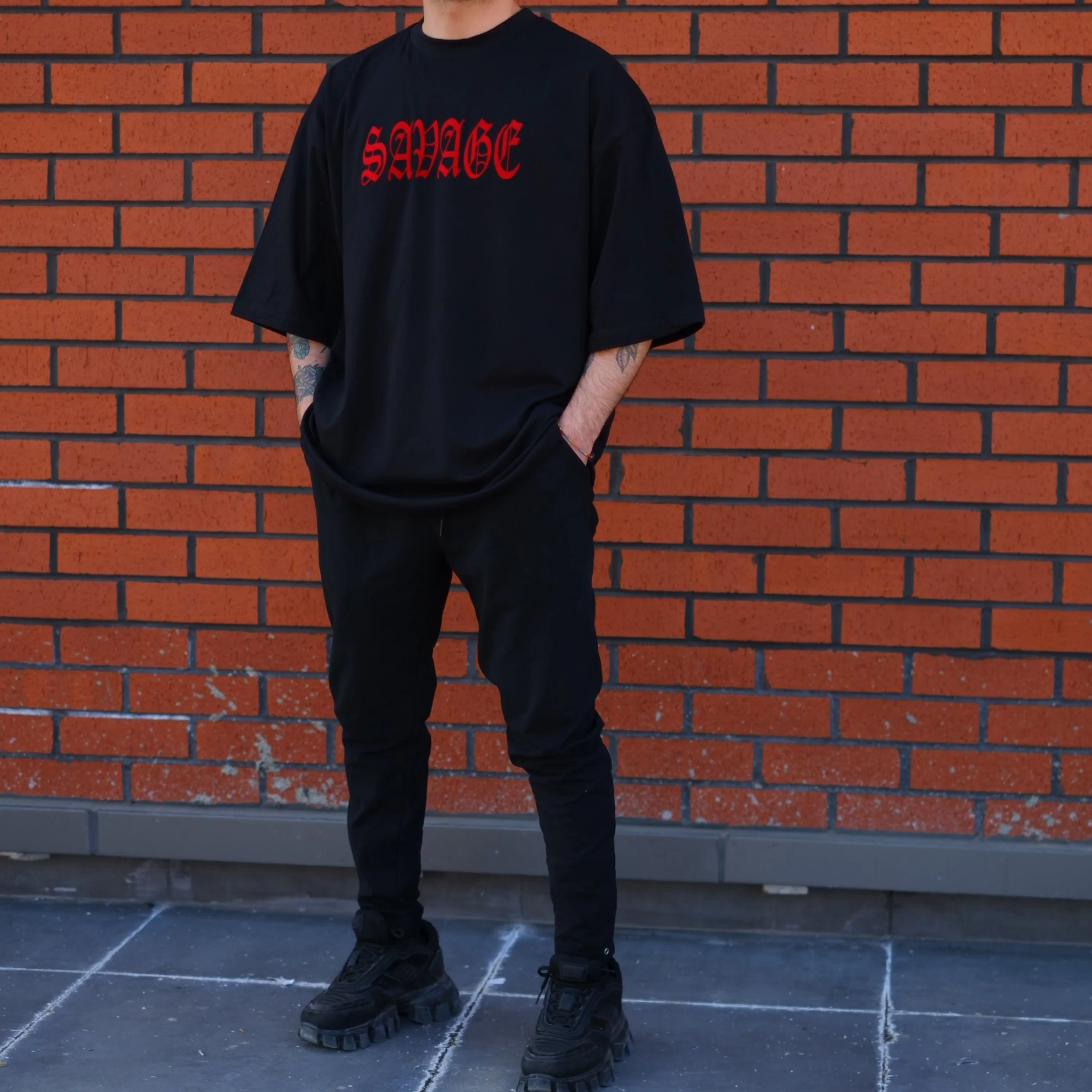 Savage Ekstra Oversize Tshirt