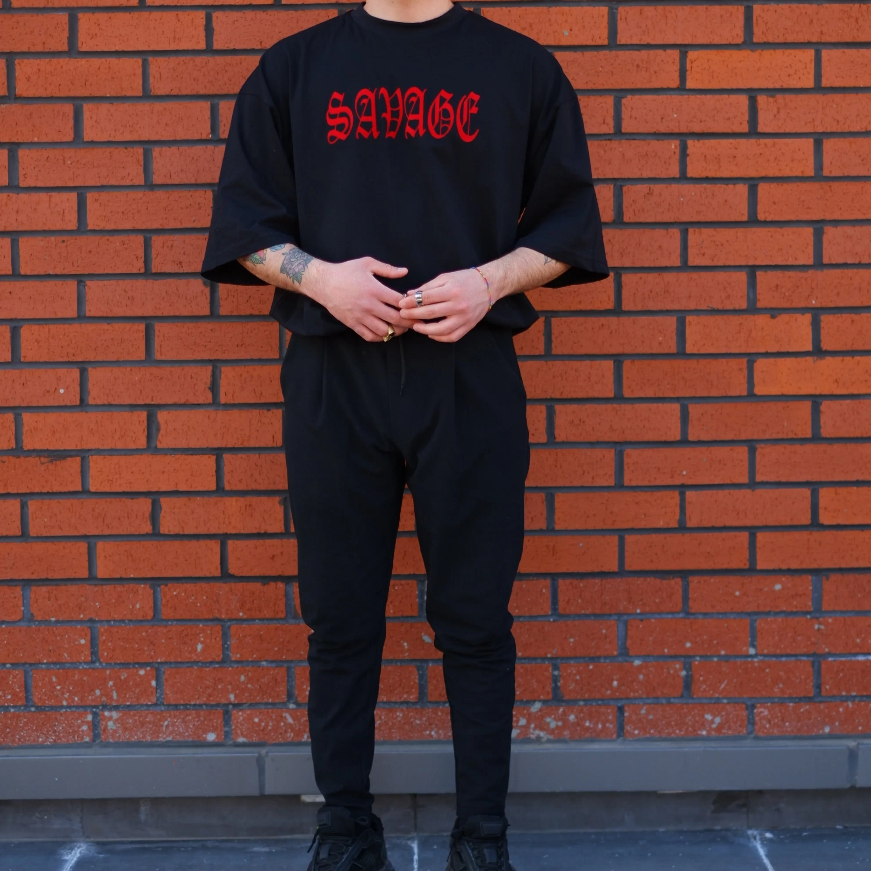 Savage Ekstra Oversize Tshirt